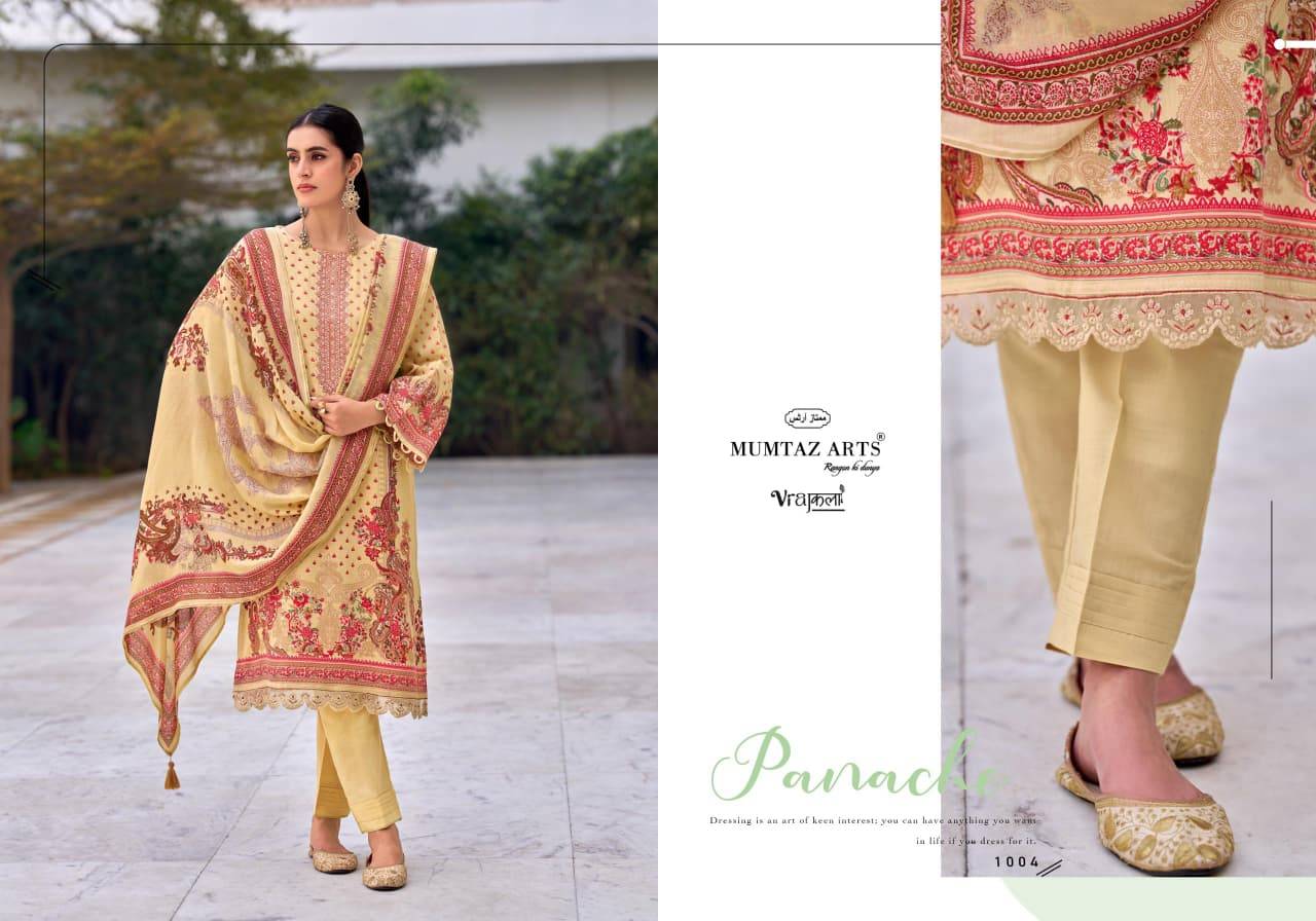 ROSELLA by MUMTAZ ARTS 1001 to 1004 series VISCOSE JAM dresses at Wholesale Price
